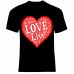 Тениска Live Love Be Happy - 500048 Тениска Live Love Be Happy - 500048